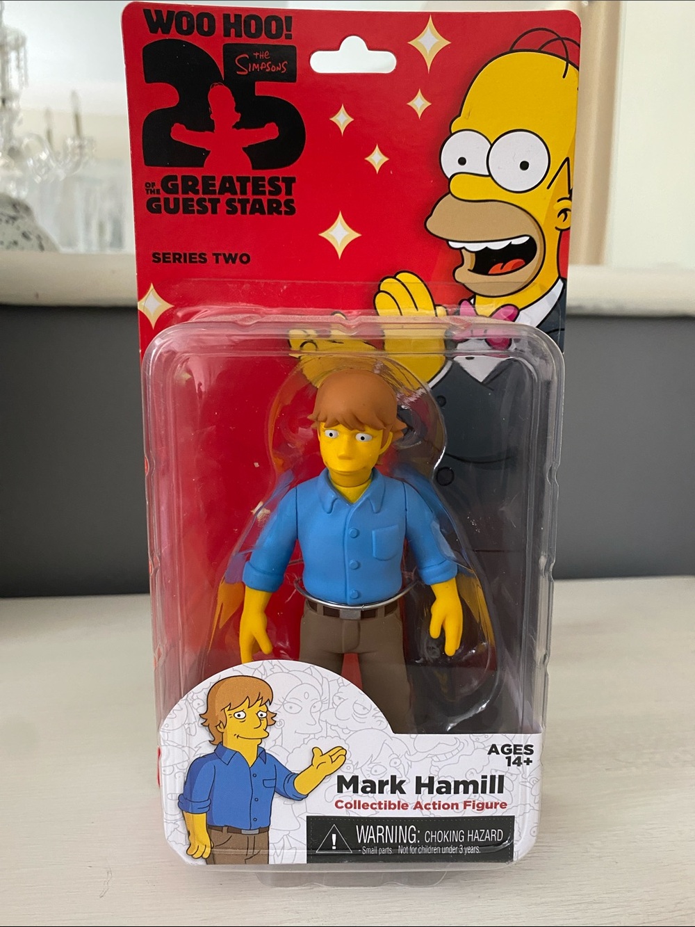 Mark Hamill The  Simpsons Star Wars Collectible Action Figure New in Box